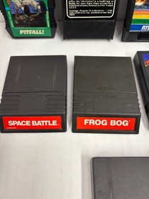 Intellivision Game Lot of 12 - Pitfall Donkey Kong Frogger Atlantis Carnival +