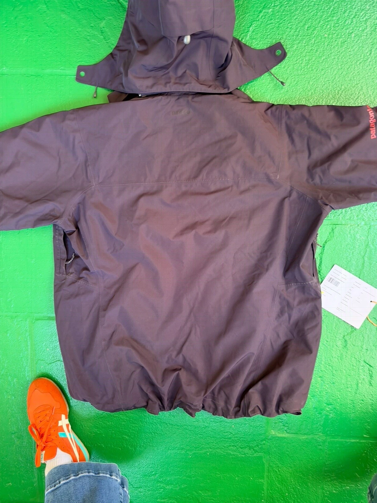 Patagonia Powder Bowl Insulated Ski Jacket DARK Blue Mens Large  image 9