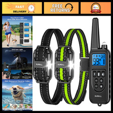 Electronic Dog Training Collar with Remote, 4200FT Range, Beep, Vibration Shoc