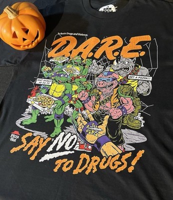 TMNT D.A.R.E. Halloween T-Shirt Vintage Design Sweatshirt T-Shirt