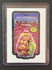 2024 Garbage Pail Kids Wacky Packages #WP-1 “PU-MAN” Gassers Of The Universe