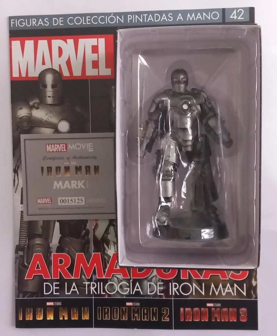 Figura de Iron Man Mark I. Marvel Movie Collection