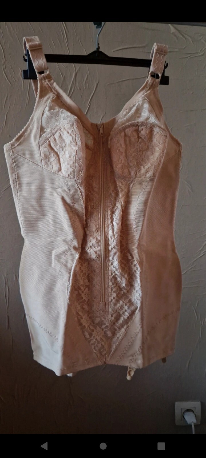 superbe combine gaine avec 4 JARRETELLES neuf t 95/100B vintage chair