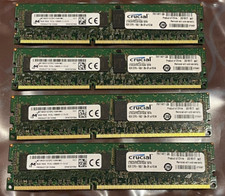 4 x 8GB PC3L-12800R-11-13-C2 Server Memory RAM MT18KSF1G72PZ-1G6N1KF - 32GB Kit