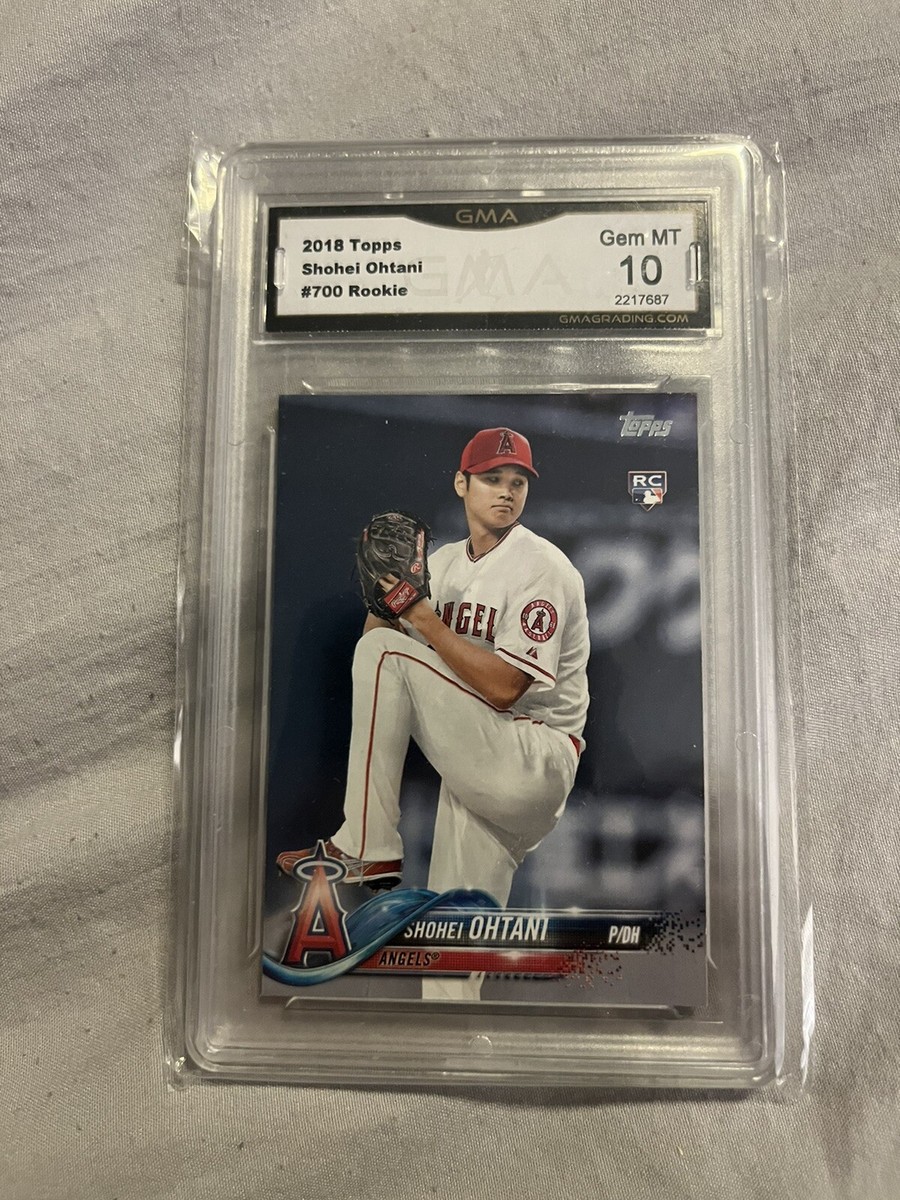 Shohei Ohtani Rookie Card 2018 Topps #700 GMA 10 Gem Mint Pristine