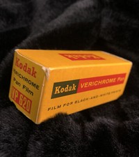 Vintage Kodak VP620 Verichrome Pan Film: In Box Unused, Expired 1971