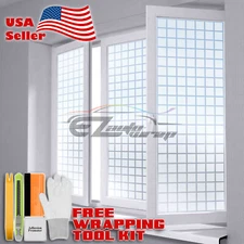 *36"x108" Frosted Film Glass Home Bathroom Window Security Privacy Sticker #5042