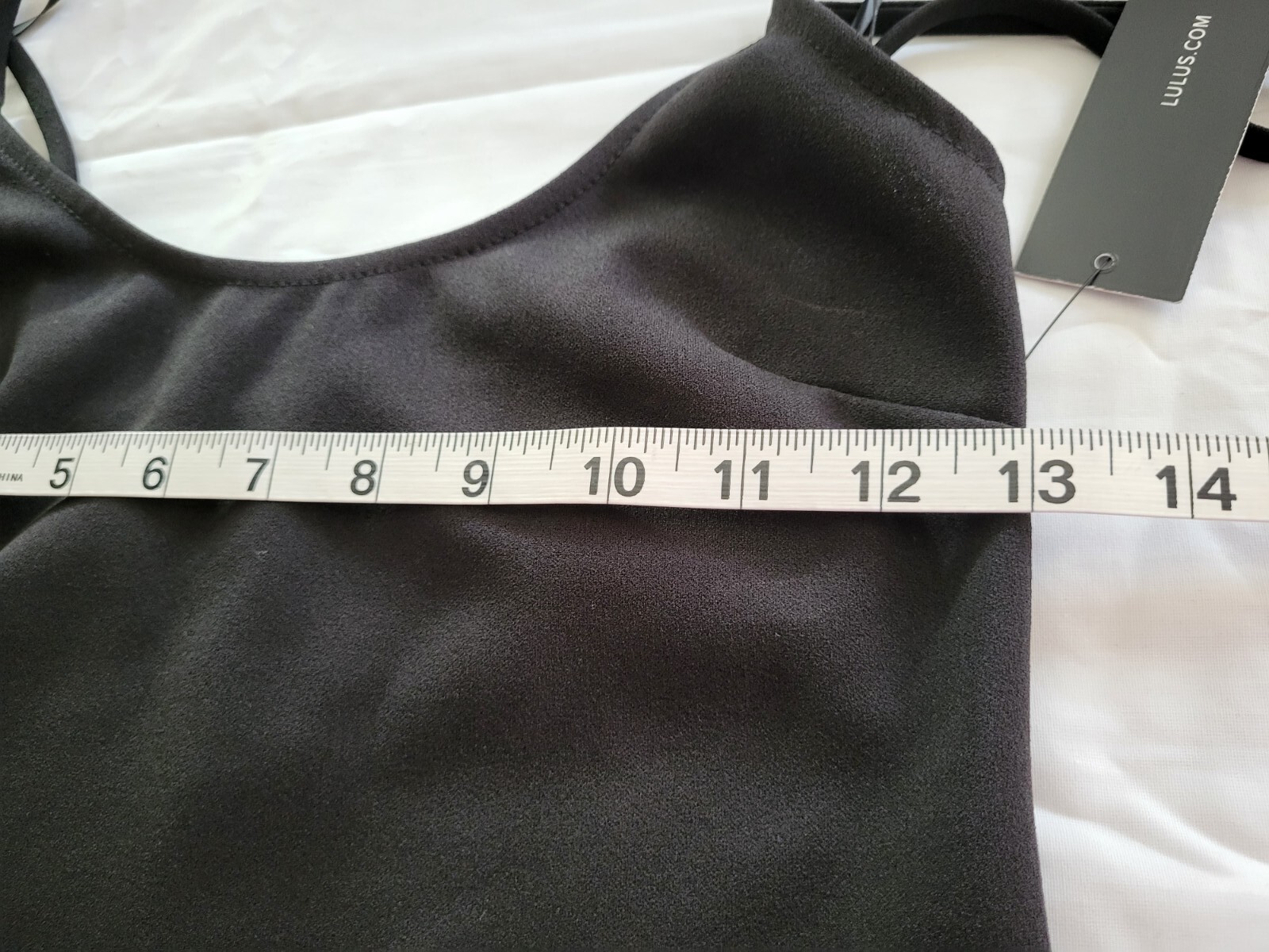 Lulus Little Black Dress  BodyCon Pencil Dress Spaghetti Straps Size S New