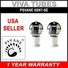 New Gain Matched Pair 2 pcs Psvane 6Sn7-Se Tennis Ball Vacuum Tubes - Usa Seller