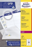Avery Zweckform® L7163-100 L7163-100 Adress-Etiketten - 99,1 X 38,1 Mm, Weiß, 1.