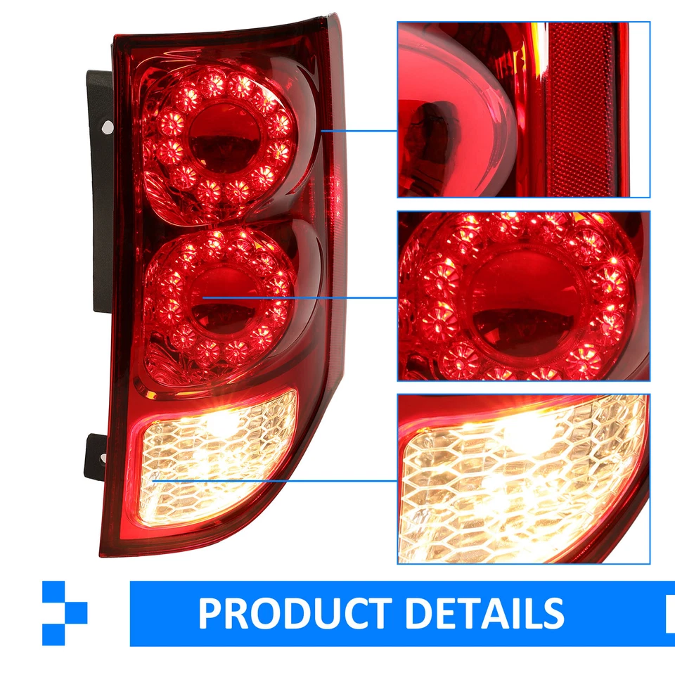 G1N For Dodge Grand Caravan 20112020 LED Tail Light Brake Lamp Right Passenger S - Image 4 of 4