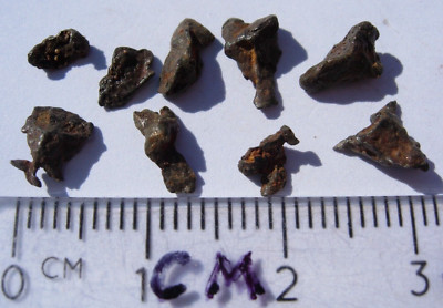 1.72 grams Imilac Meteorite as found Iron Pallasite fragments with a COA