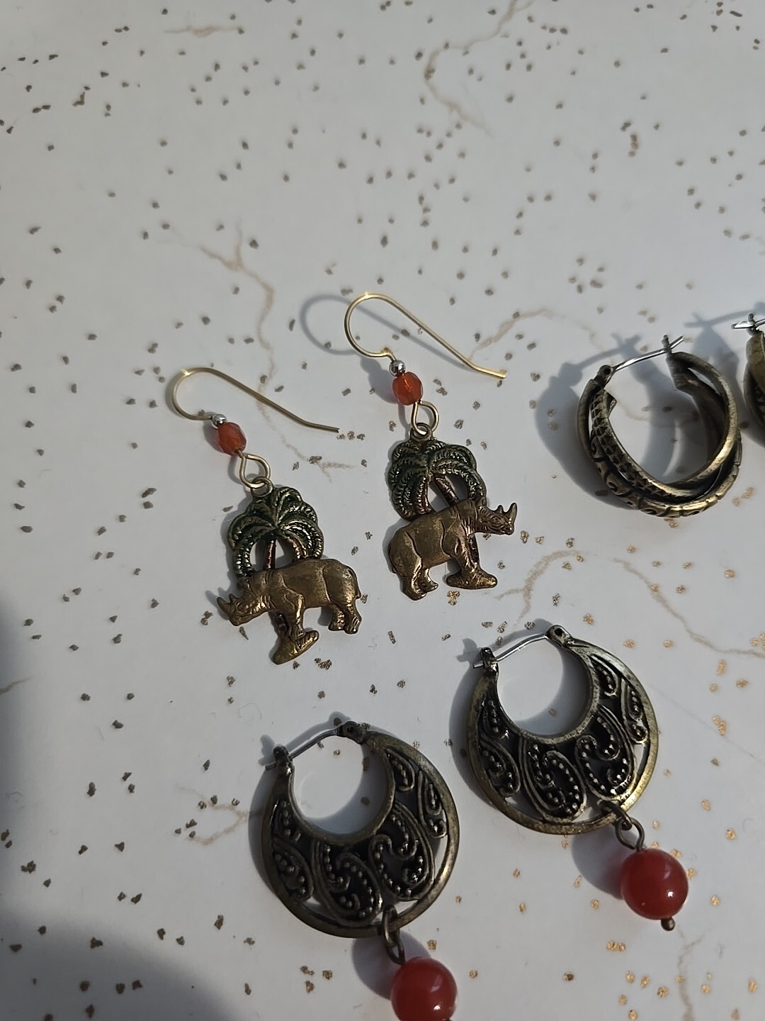 Assorted Brass Earrings - image 6