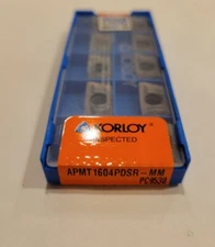 APMT1604PDSR-MM PC9530 - KORLOY - 10 PACK - NEW - USA STOCK - 1-02-040772