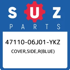 47110-06J01-YKZ Suzuki Cover,side,r(blue) 4711006J01YKZ, New Genuine OEM Part