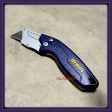 IRWIN Pro Flip Folding Utility Knife, 1 Handed Open & Close, Fast Shipping, NEW