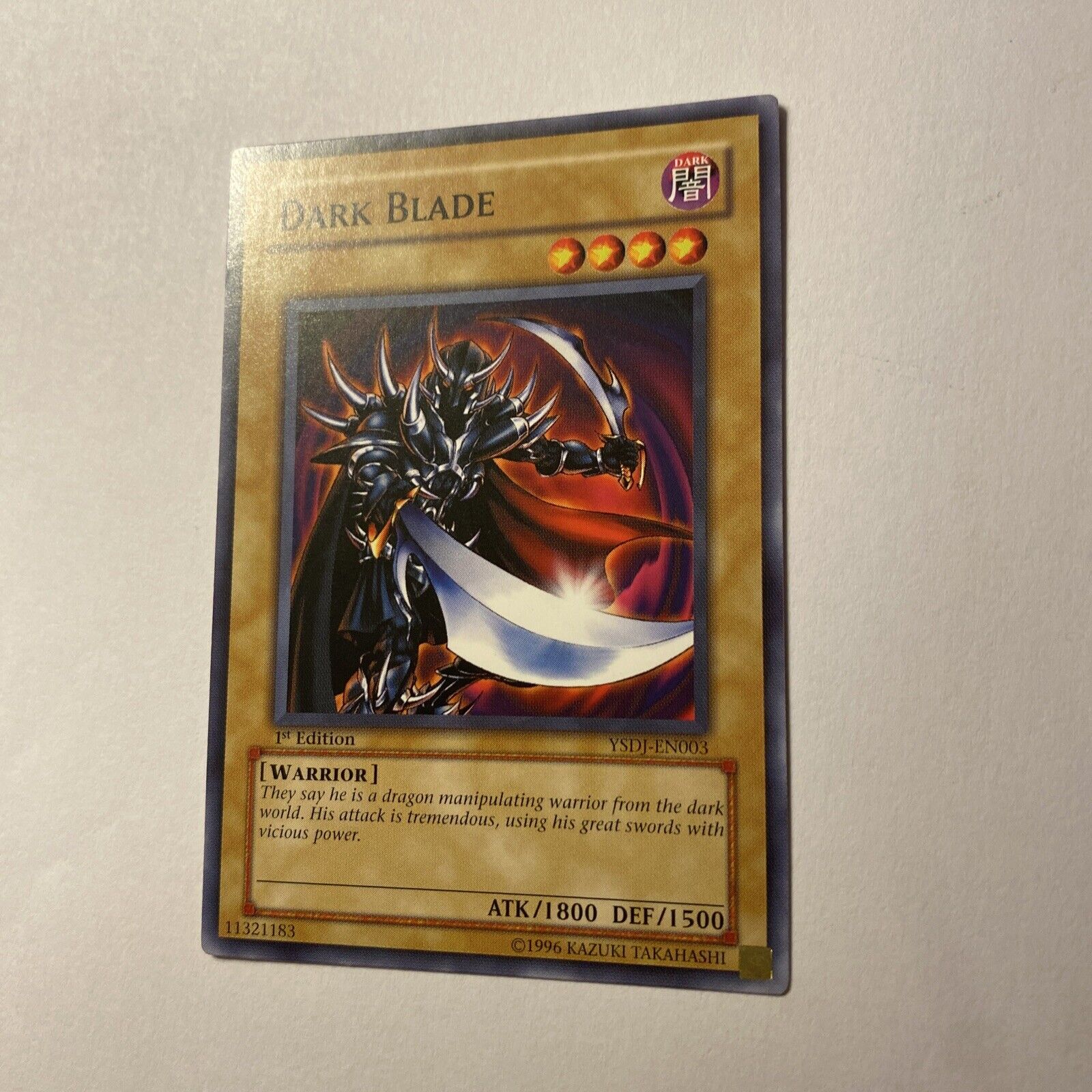 YU-GI-OH! - Dark Blade (YSDJ-EN003) - Starter Deck Jaden Yuki - 1st Edition  - Common