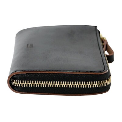 小物 PORTER / FILM LONG WALLET Porter L-Shaped Zipper Long Wallet [FILM/Film], Black
