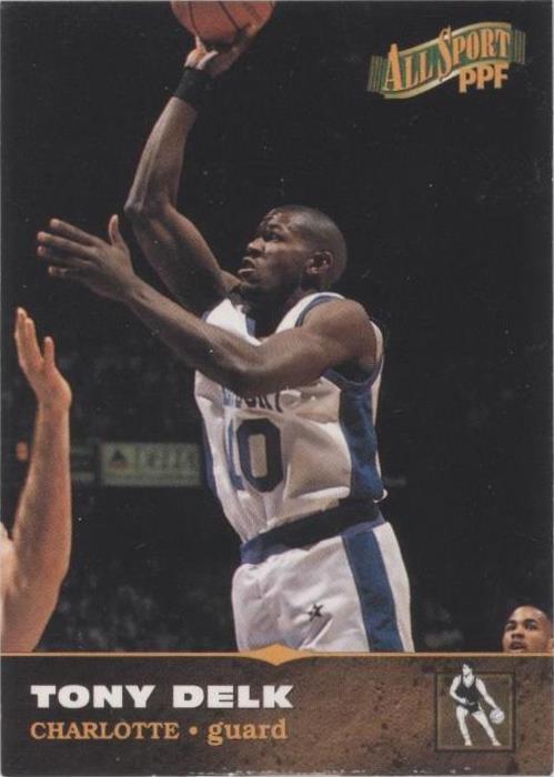 1996 Score Board All Sport PPF - Tony Delk #16 - 1 of 1