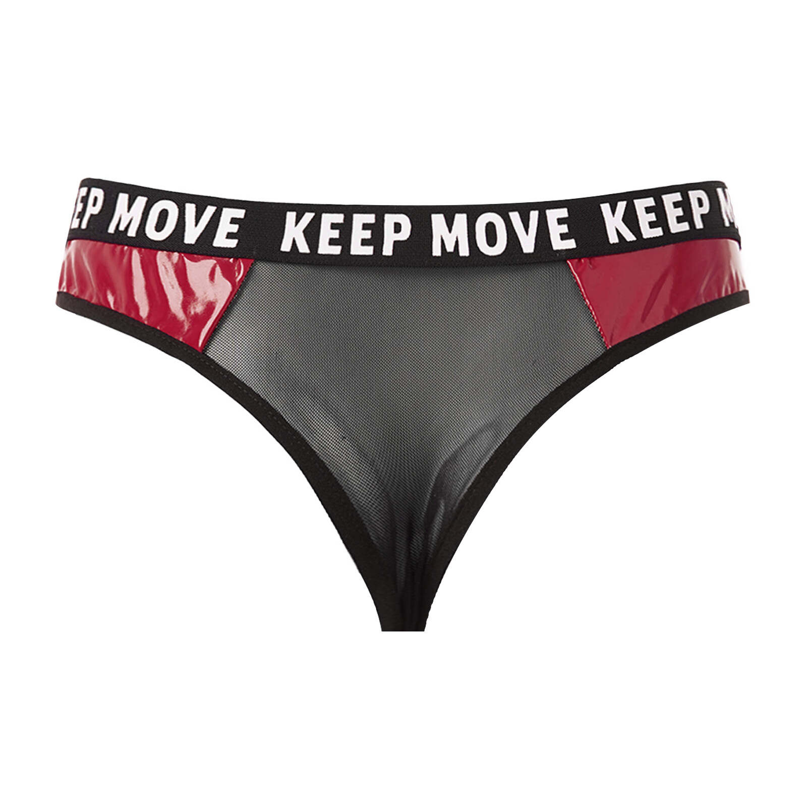 Freebily Herren String Tanga Lack Leder Bikini Slips Unterwäsche mit ...