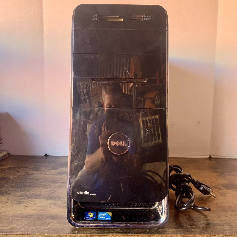 Dell Studio XPS Tower Intel Core Windows 7 (No Hard Driver), As Is - Does Start - Image 3 of 4