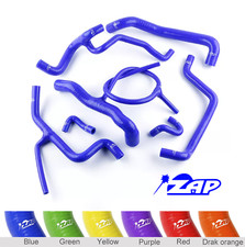 Blue For Volkswagen VW GOLF Mk3 VR6 94-98 Radiator Silicone Hoses Coolant Tube