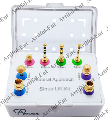Dental Impant Lateral Approach Sinus Lift Kit Reamers Diamond Coated ...