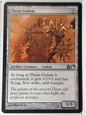 Thran Golem - Magic 2012 Core Set M12 - Magic the Gathering MTG Nice!