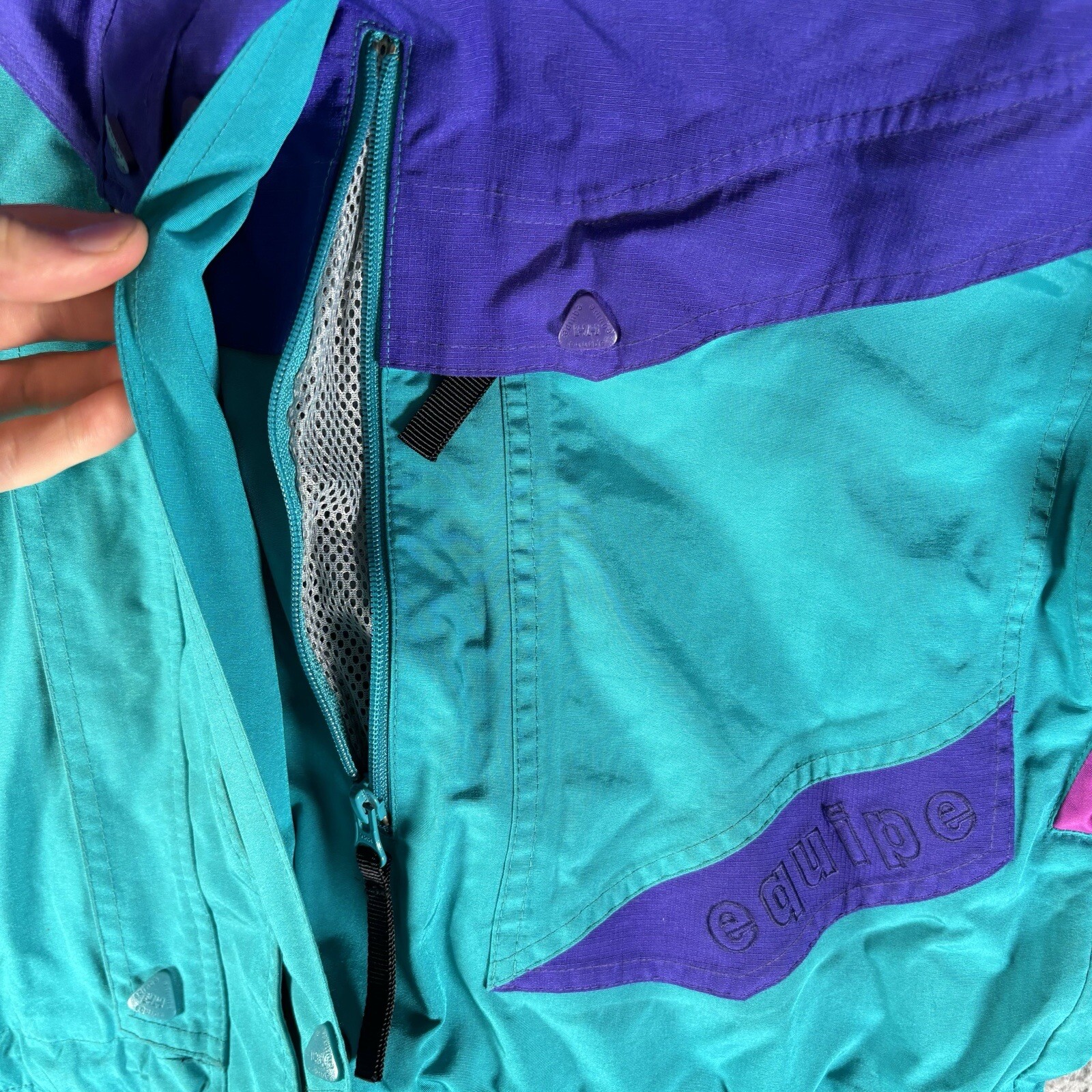 Helly Hansen Tech Equipe Ski Jacket Snowboard VTG… - image 5