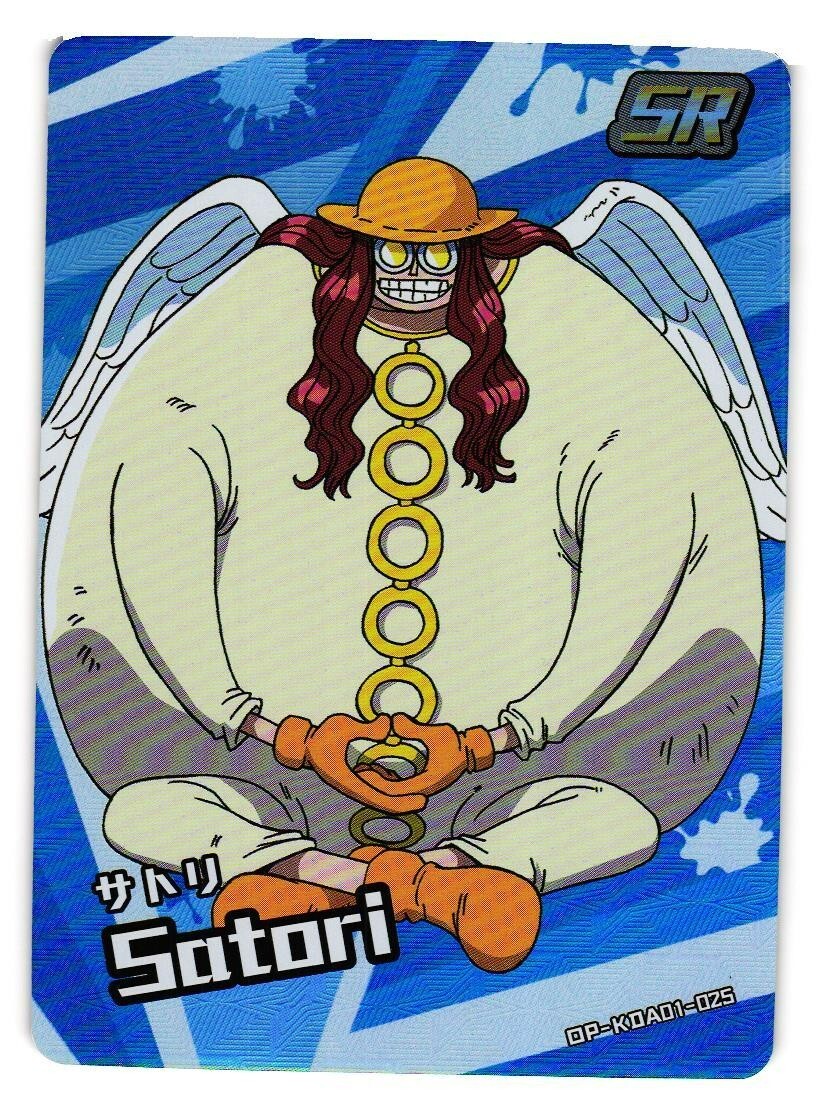 Satori SR OP-KOA01-025 One Piece Anime TCG CCG Anime Card | eBay