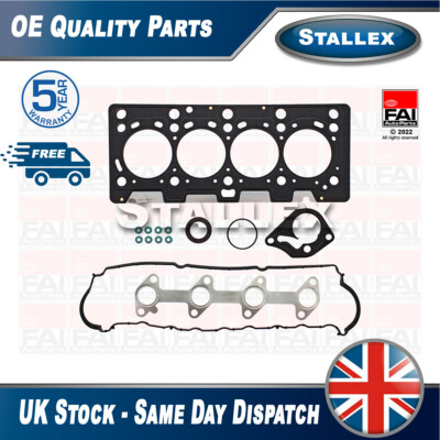 Fits Clio Kangoo Megane Micra 1.5 dCi 1.9 Cylinder Head Gasket Set Stallex