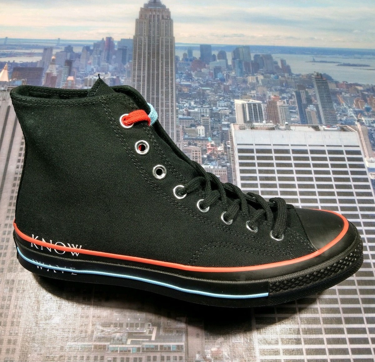 Converse x Know Wave Chuck Taylor All Star 70 High Top Black Converse x Know Wave Chuck Taylor All Star 70 High Top Black