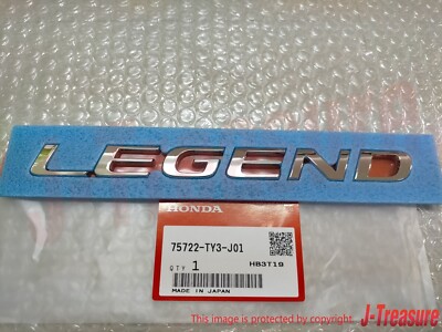 HONDA LEGEND KC2 ACURA RLX JDM Genuine Rear Emblem 