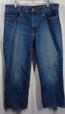 Vtg Womens Polo Jeans Ralph Lauren Jeans Size 14 Cropped Saturday 0355