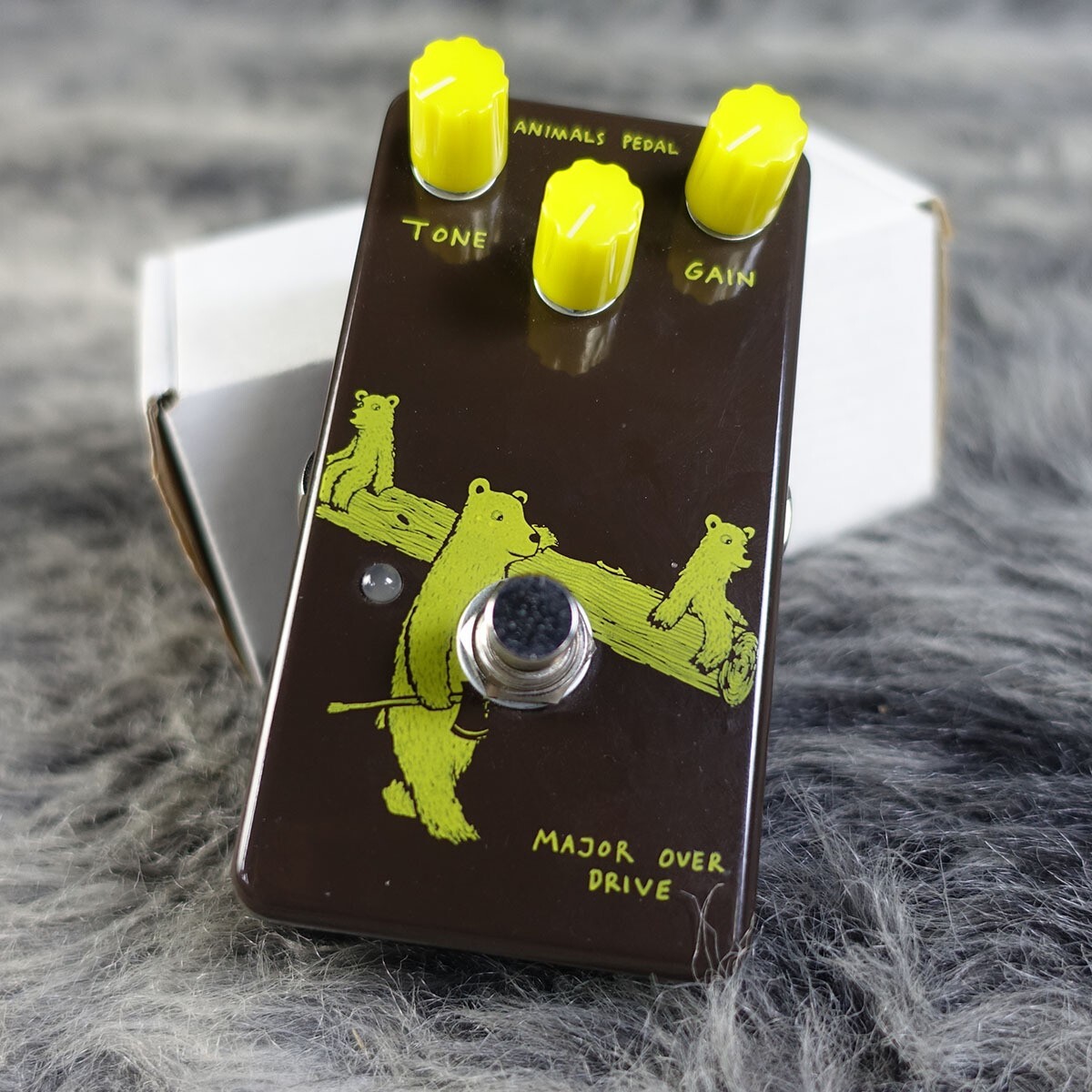 中古　ANIMALS PEDAL MAJOR OVER DRIVE USED Animals Pedal Major Overdrive guitar effects pedal Free