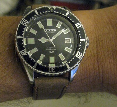 じゃんちゃん様　オーダー Citizen 4 820789 Y 52 0110 21 j. automatic diver watch for project