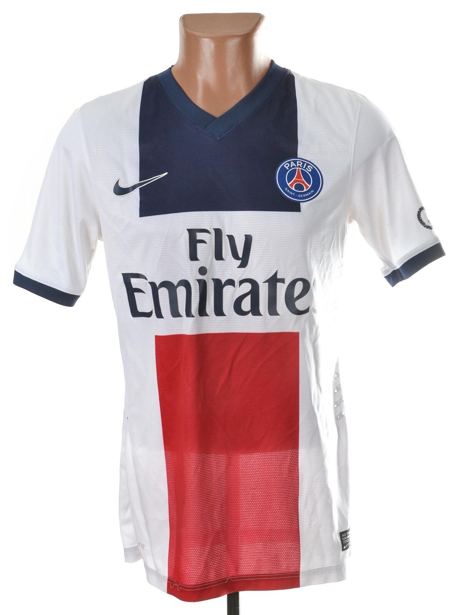 PSG PARIS SAINT GERMAIN 2013/2014 AWAY FOOTBALL SHIRT NIKE M