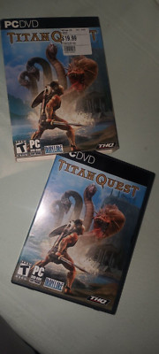 TITAN QUEST PC DVD IRONLORE W. GUIDES IN ORIGINAL BOX, GREAT