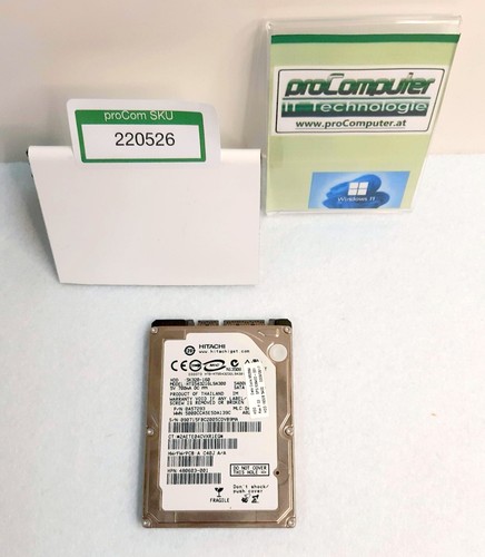 HDD / Festplatte / Hitachi / HTS543216L9A300 / 160 GB / SATA / 2,5" / 5400 rpm