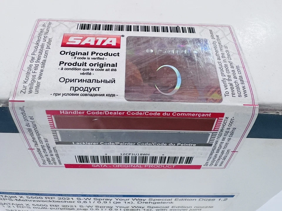 SATAjet X 5500 RP 1.2 I Standard Spray Gun W/RPS Cups  - Limited Special Edition Foto 4 de 4