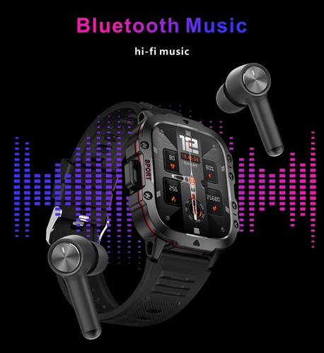 Montre Connecté ECG PPG Bluetooth Appel Sport Fitness Cardio Étanche Android iOS - Photo 6/22