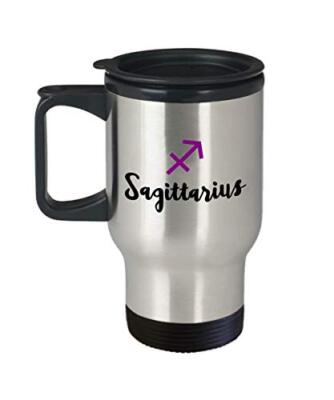 SpreadPassion Sagittarius Travel mug -14 oz Insulated Tumbler