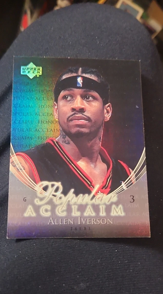 Allen Iverson Basketball 2002-03 Season Sports Trading Card