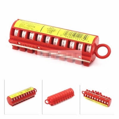 1 Pc. STD-0-9 Line Identification Tape Sub-packing Box Cable Identification