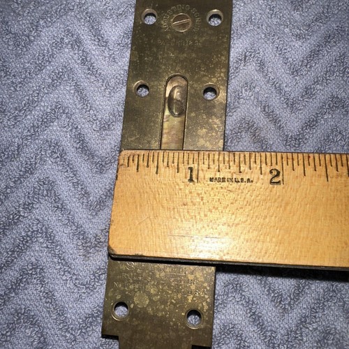 Stanley Bubble Level Brass & Glass Patent Feb.18, 1890 Antique Replacement Part! - 第 9/14 張圖片