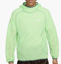 Nike ACG "Wolf Lichen" Mid-Layer Top Hoodie Vapor Green DV9426-376 Men’s Small