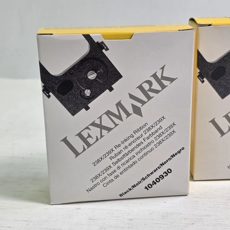 2 - Lexmark 1040930 Re-Inking Ribbon für 238X 239X Series Farbband Black (72) - Image 2 of 4
