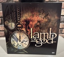 Lamb of God SIGNED Vinyl Brand New OFFICIAL Autographed Randy Blythe