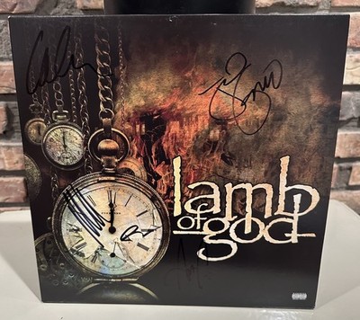 Lamb of God SIGNED Vinyl Brand New OFFICIAL Autographed Randy Blythe
