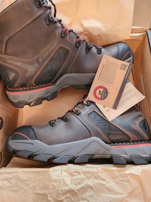 New Red wing Irish Setter Crosby Men s 6-inch Waterproof Leather Safety Toe Boot